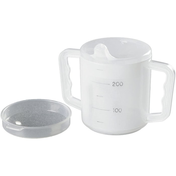 Two Handled Mug & Lids - Homecraft